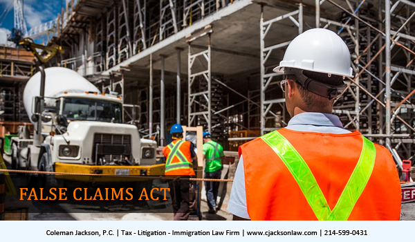 What Public Contractors Should Know About the False Claims Act & Federal Taxes: Qui Tam